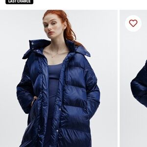 Fabletics Midnight Blue Puffer Coat